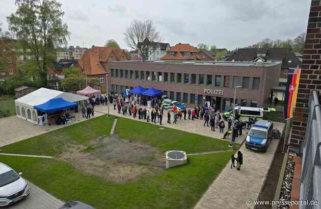 POL-STD: Neues Dienstgebäude der Stader Polizei offiziell eingeweiht - erfolgreicher Nachmittag der offenen Tür