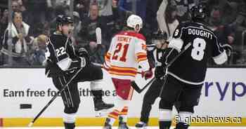Kings beat Flames 4-1 to clinch playoff berth