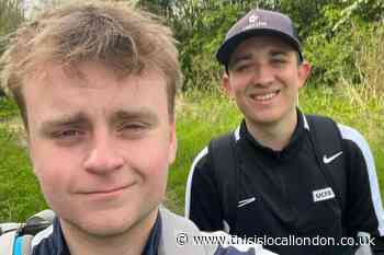 Charlton Athletic fans from Sidcup hike to Cambridge game