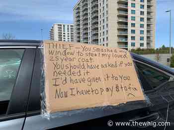 Kingston Police nab flashy dresser they accuse of breaking windows of 56 vehicles