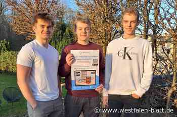 Bürener Schüler-Startup gewinnt Wettbewerb Westfalen Challenge