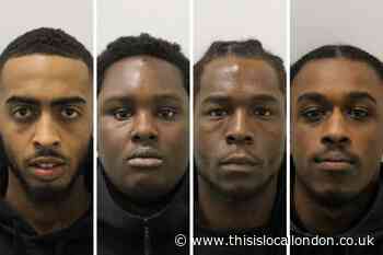 Four jailed after girls aged 7 and 11 shot outside funeral in Euston