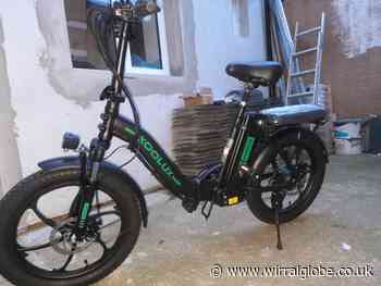 Police investigate electric bike theft in Birkenhead