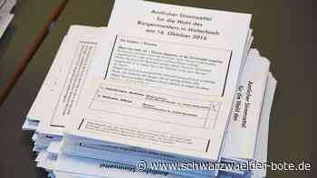 Bürgermeisterwahl Haiterbach: Am 20. Oktober wird Bürgermeister gewählt