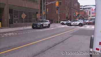 Toronto police officer stabbed, suspect shot
