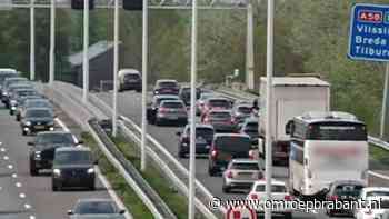 Ongeluk zorgt voor flinke vertraging op de A58 bij begin avondspits