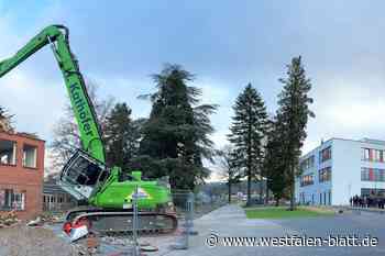 Historisches Schulgebäude abgerissen