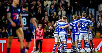 Opwinding is er al tijden niet, maar De Graafschap heeft weer wat te juichen