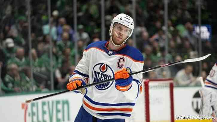 McDavid says he will probably miss second straight game as Oilers host Coyotes