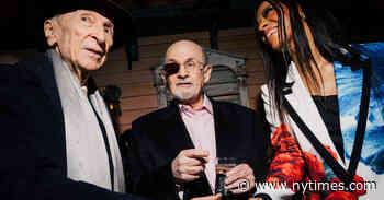 Salman Rushdie Is Again the Toast of Literary Manhattan