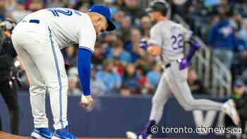 Nolan Jones has home run, RBI double to lead Rockies to 12-4 rout of Blue Jays