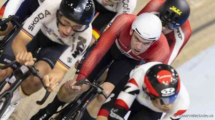 Canada’s Bibic takes gold, men’s sprint team wins bronze at UCI Track Nations Cup