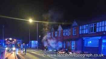 Chorley taxi hero dives in to save man from burning car