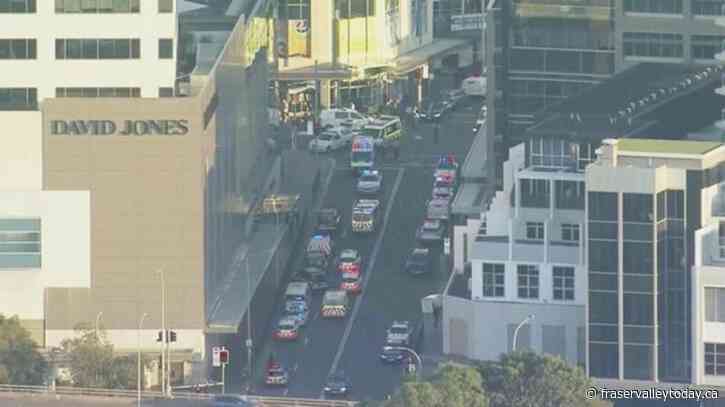 Multiple people stabbed and 1 person shot at a Sydney shopping center, media say