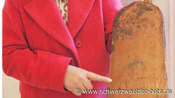 In Bad Herrenalb: Der älteste bekannte Feierabendziegel Südeuropas