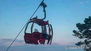 Passagiere sitzen weiter fest: Seilbahn-Absturz in der Türkei - ein Toter