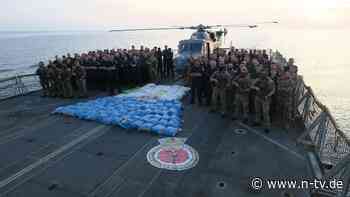 Heroin, Crystal Meth, Haschisch: Britische Marine stellt 3,7 Tonnen Drogen sicher