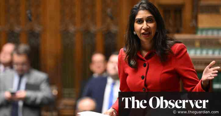 Sunak urged to stop Braverman speaking alongside far right at Brussels convention