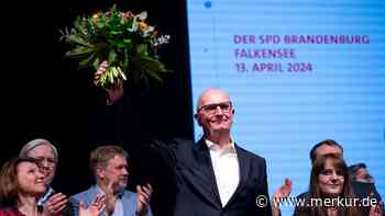 Woidke mit bestem Ergebnis zu SPD-Spitzenkandidat gewählt