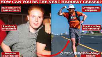 Could YOU be the next Hardest Geezer? Scientists reveal how to go from couch potato to ultramarathon runner like Russ Cook (and it's easier than you might think!)