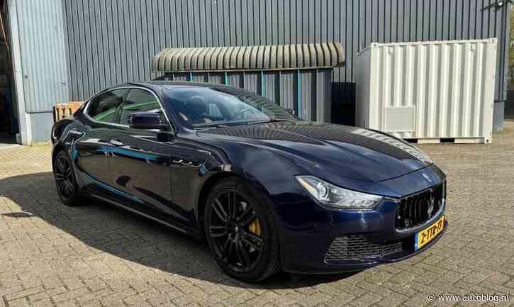 Dit is de goedkoopste Maserati Ghibli op Marktplaats