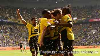 2:1 in Gladbach! BVB zittert sich in Unterzahl zum Sieg