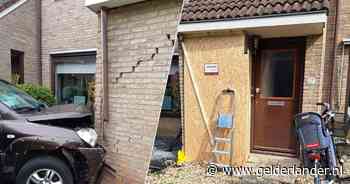 Auto knalt tegen het huis van Marian, die gelijk het slachtoffer helpt: ‘Ze was verdwaald in onze buurt’