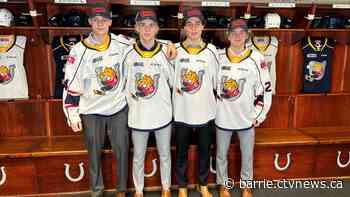 Barrie Colts select four players on first night of 2024 OHL Priority Selection