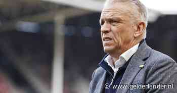 Edward Sturing legt zich neer bij degradatie Vitesse na afgang tegen PSV: 'Het is wel klaar nu’