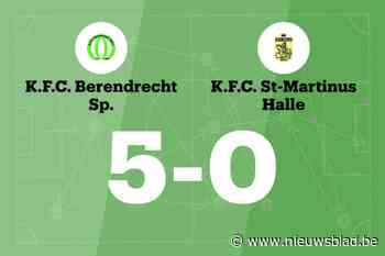 Wedstrijd tussen Berendrecht en St. Mart. Halle eindigt in forfaitscore