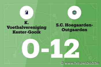 SC Out-Hoegaarden laat KVV Kester-Gooik B kansloos