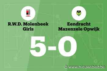 Wedstrijd tussen RWDM Girls C en Eendracht Mazenzele Opwijk C eindigt in forfaitscore