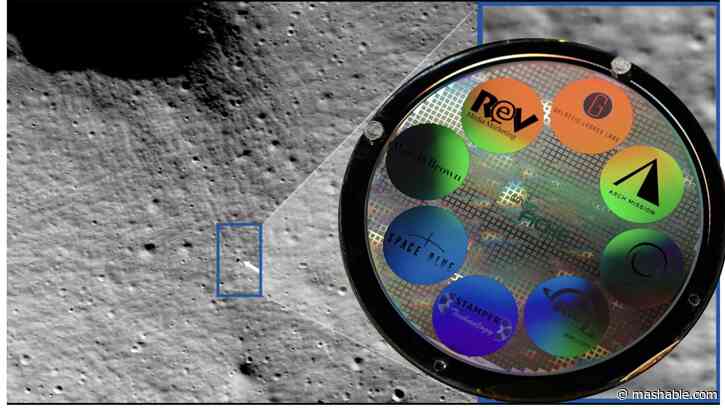 There's a library on the moon now. It might last billions of years.