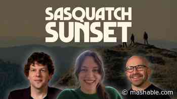 'Sasquatch Sunset' has no dialogue. How did Jesse Eisenberg and Riley Keough prepare for their intensely physical roles?
