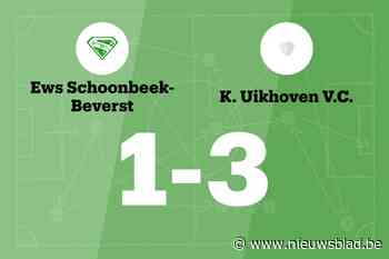 Uikhoven VC zet zegereeks verder tegen EWS Schoonbeek-Beverst B