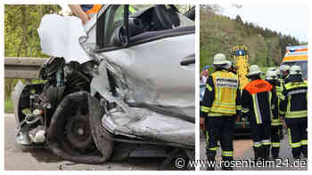 Schwerer Unfall zwischen Haag und Sankt Wolfgang – Eine Person schwer verletzt