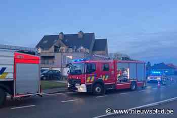 Brandje op terras door barbecue snel onder controle