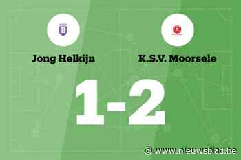SV Moorsele B toont wederom uitstekende vorm met zege op Jong Helkijn