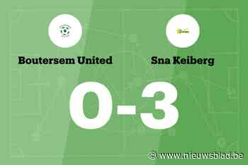 Dominant SNA Keiberg te sterk voor Boutersem United