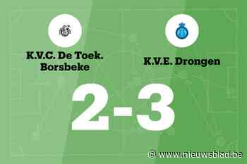 Tuts leidt KVE Drongen B naar zege tegen DT Borsbeke B