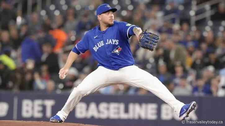 Varsho has grand slam as Blue Jays hold off Rockies 5-3 in Rodriguez’s MLB debut