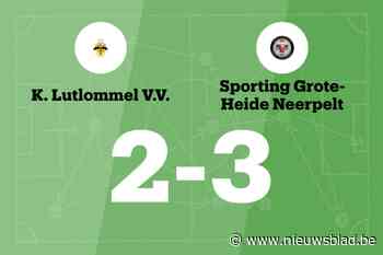 Lastige wedstrijd eindigt in winst voor Sporting Grote Heide tegen Lutlommel VV