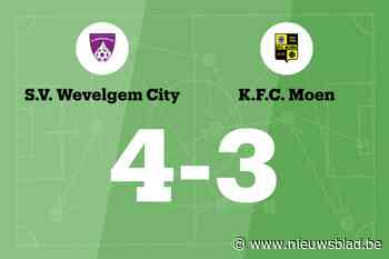 SV Wevelgem City komt goed terug en haalt overwinning