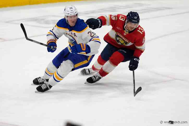 Sam Reinhart snipes 55th goal to beat Sabres in OT