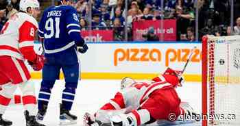 Wings top Leafs in OT; Matthews scores No. 69