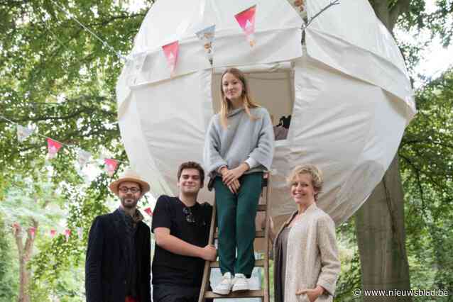 Overnachten in de Cocoon in Arboretum Kalmthout kan van 8 juni tot en met 29 september