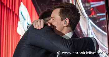 Dec Donnelly gets Saturday Night Takeaway support from Ant McPartlin after 'cracking' in ITV finale