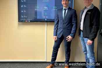 Hüllhorst: Monitor visualisiert Energieversorgung