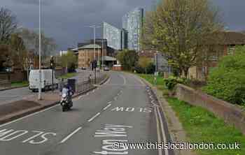 Motorcylist in hospital after crash in Ilford