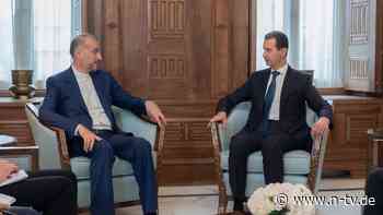 Auch Warnung an USA: Iran will 72 Stunden vor Angriff darüber informiert haben